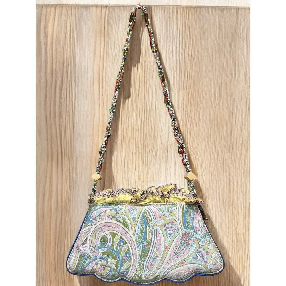 Vintage Mary Frances #954-44 "Damsel" Shoulder Bag - Picture 2 of 13